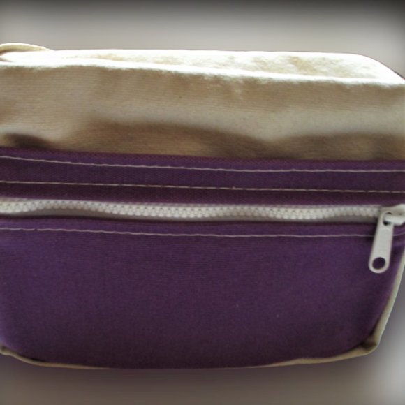 PORT CANVAS Cross Body Bag Purple - Picture 4 of 12